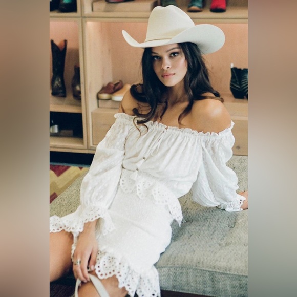 Spell Daisy Chain Ruched mini dress - Picture 3 of 13